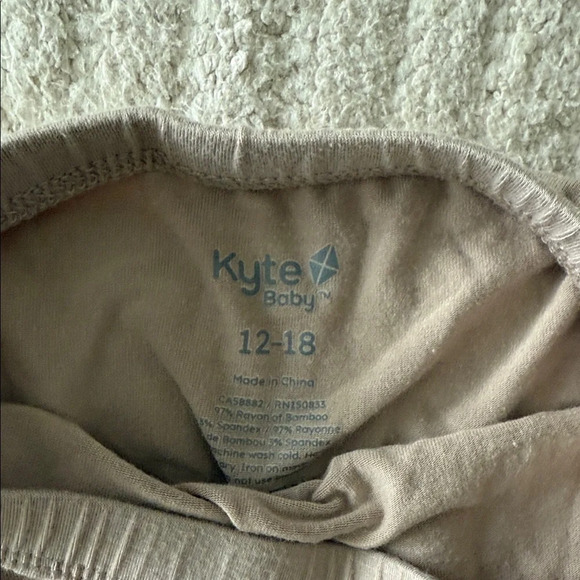 Kyte BABY Black and Tan Harem Shorts - Picture 3 of 3